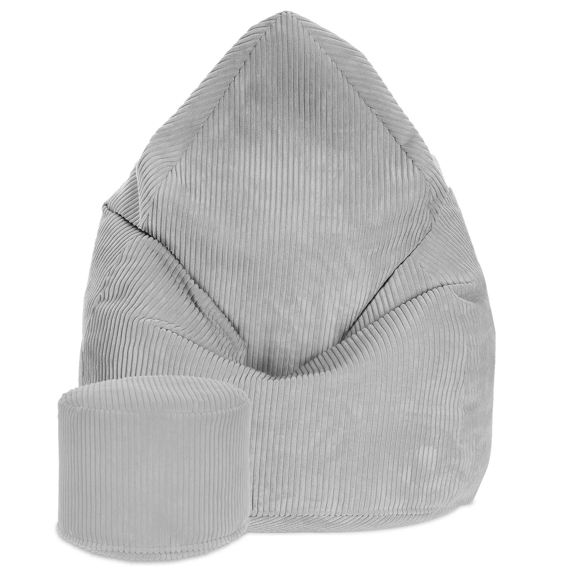 Puf okrągły podnóżek Lincoln Cool Gray