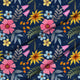 Frühlingsblumen-Flache Mikrofaser