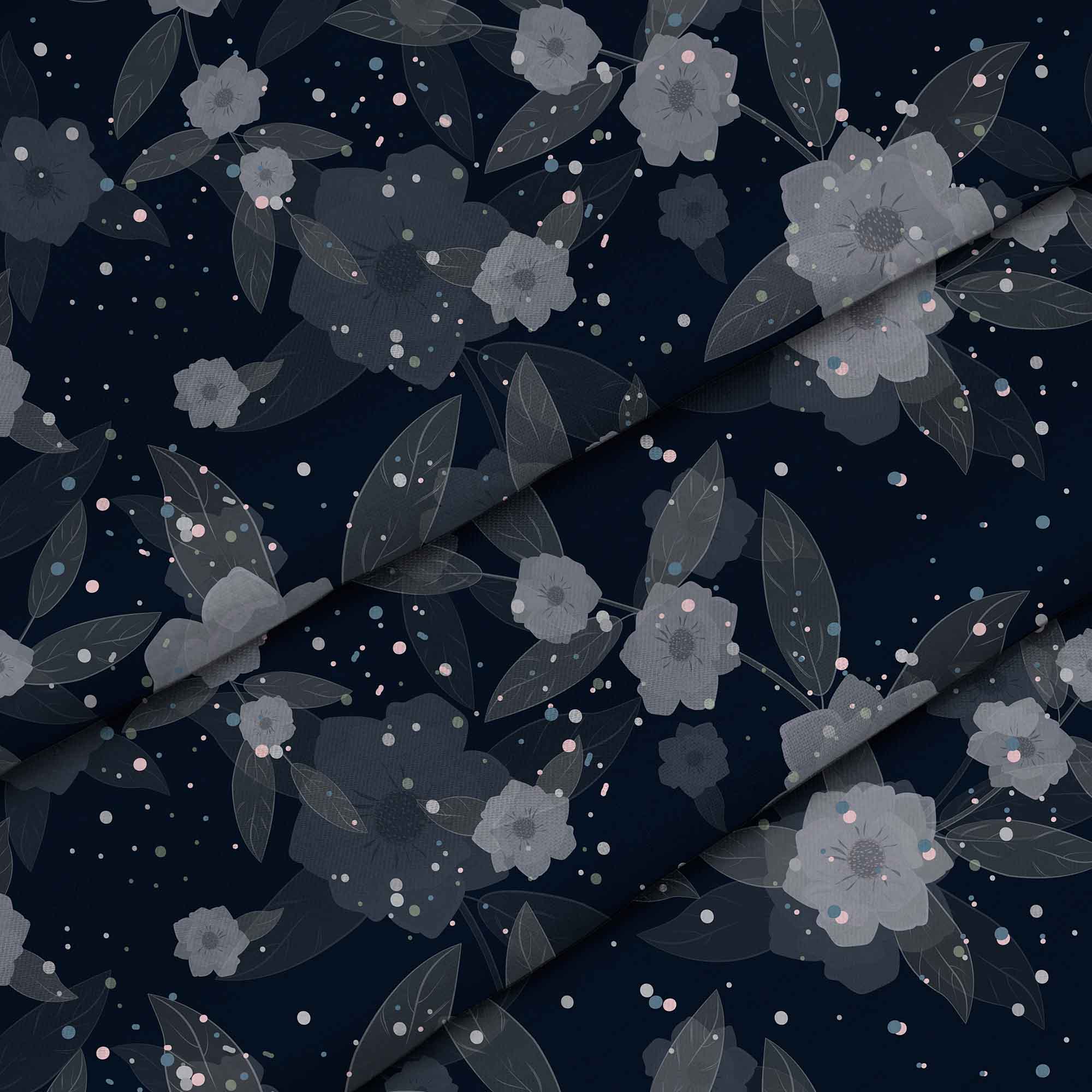Fantasy Flowers-Tablecloth Fabric