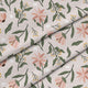 Peach Tones Flowers-Tablecloth Fabric