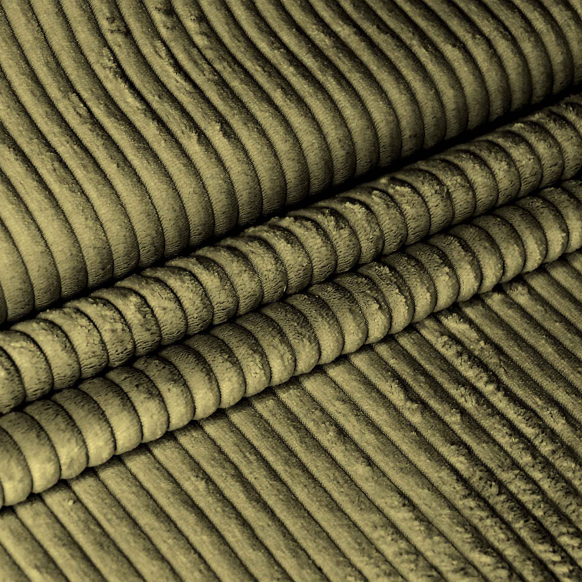 Puf Paradise s podnožkou Dark Olive-S
