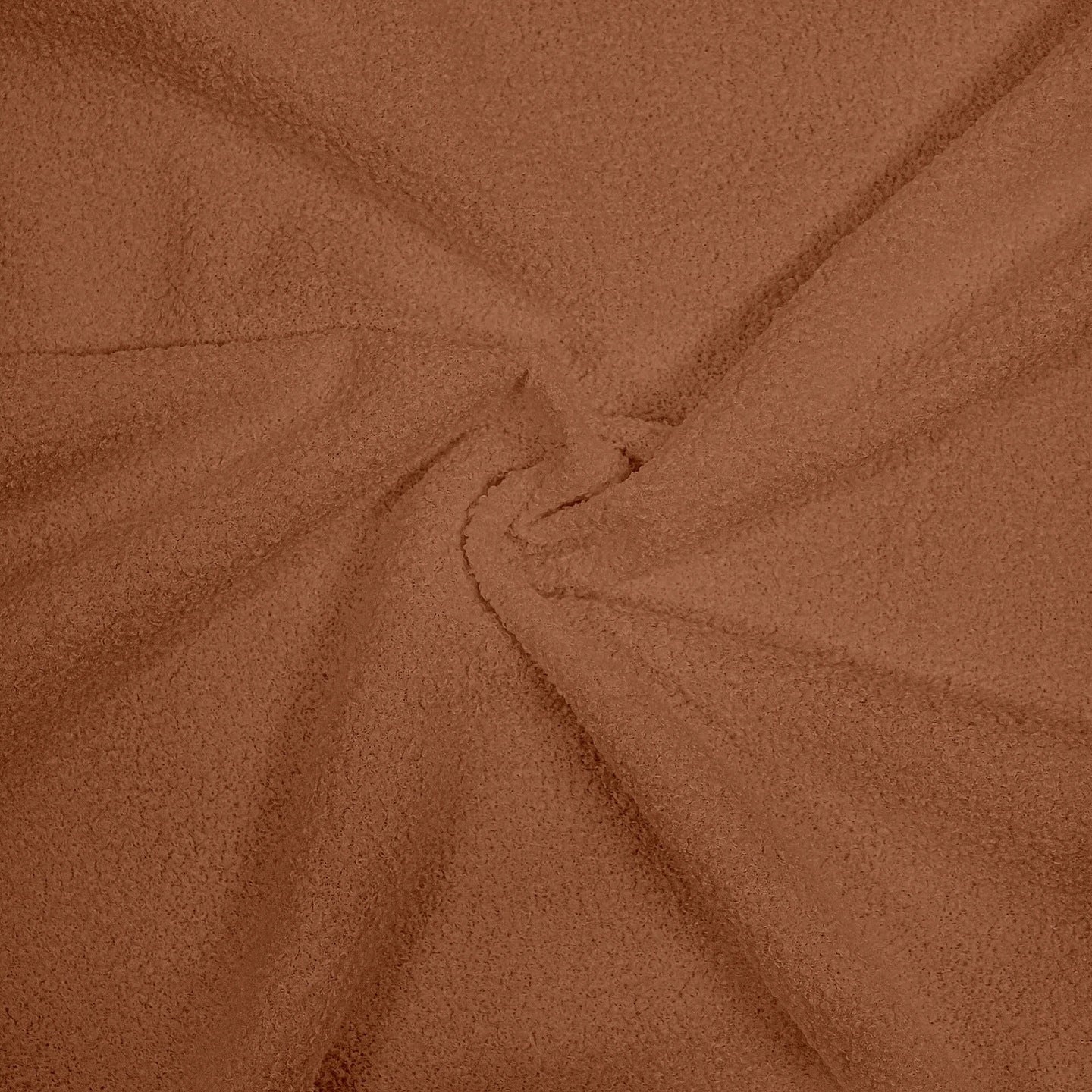 Látka Boucle Cinnamon Sweetness