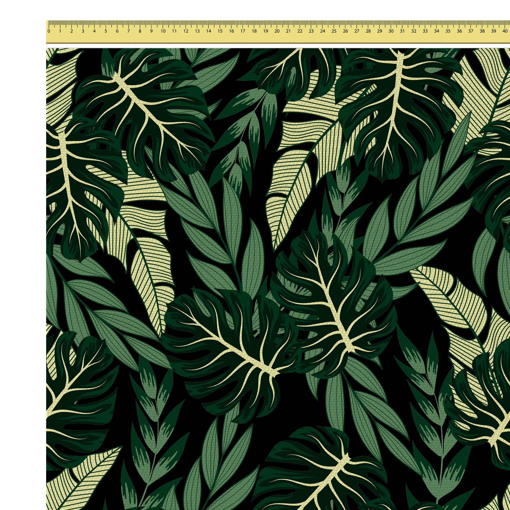 Tmavozelená Monstera