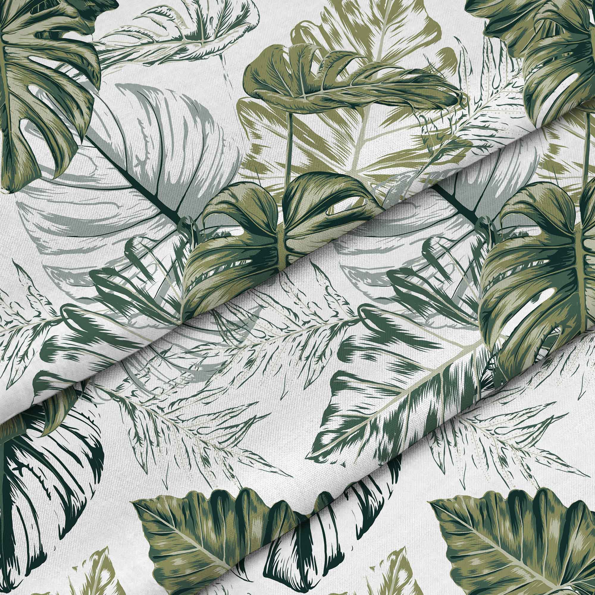 Monstera Green Leaf