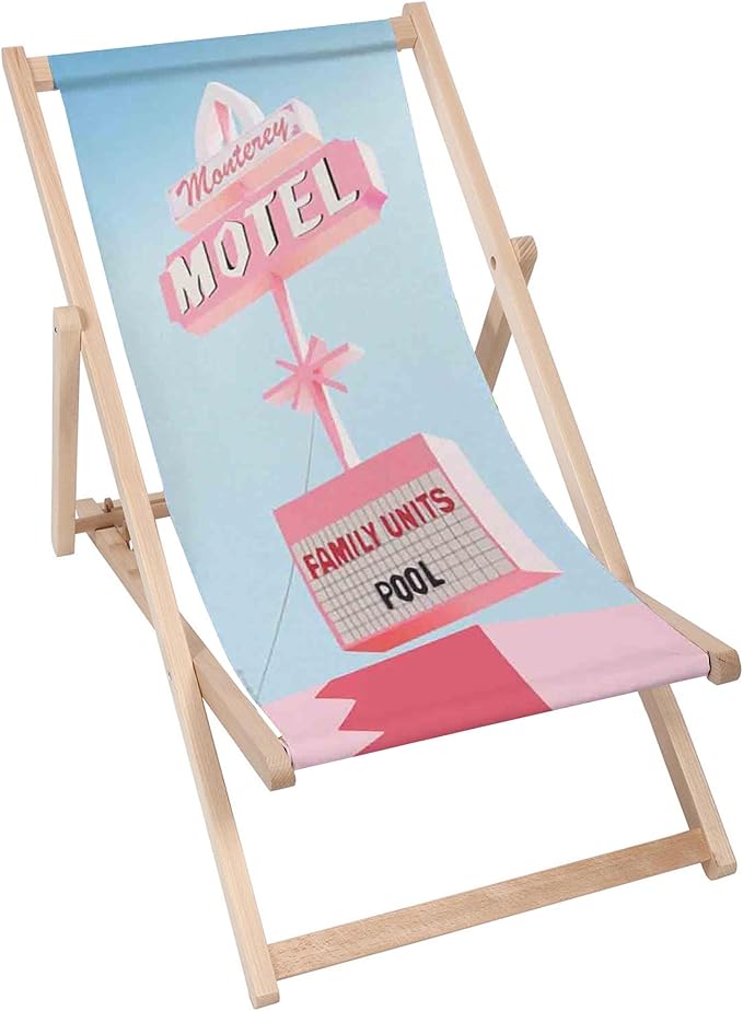 Drevené ležadlo Motel Miami