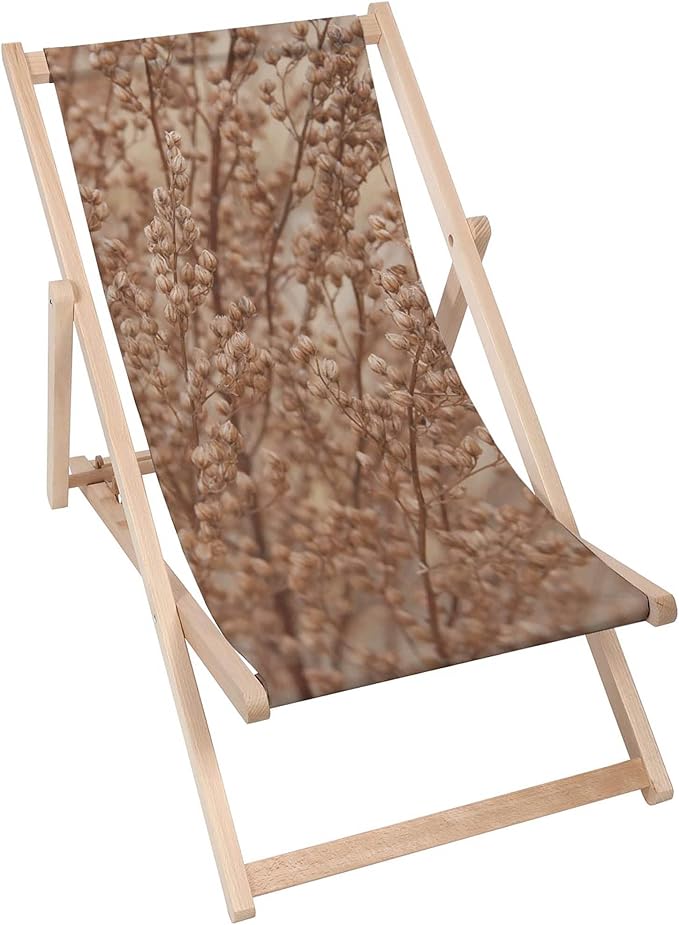 Drevené ležadlo Hnedý Boho