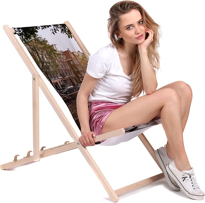 Drevené ležadlo Plavba po kanáli