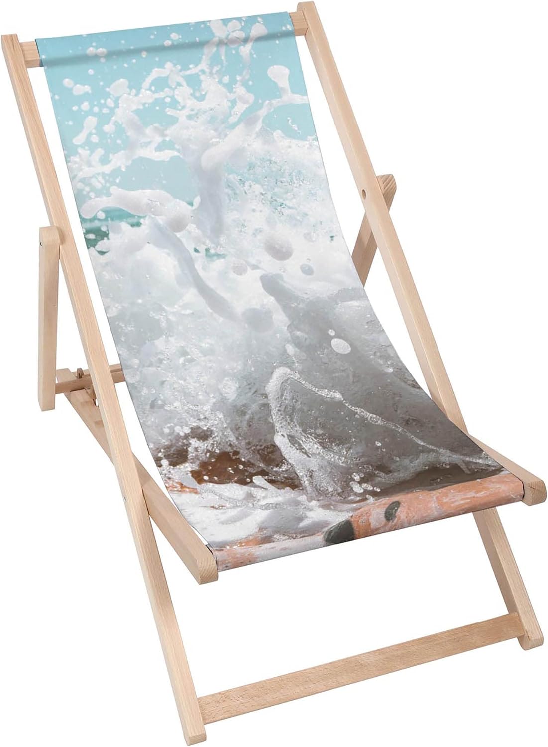 Drevené ležadlo Oceánska voda