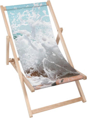 Drevené ležadlo Oceánska voda
