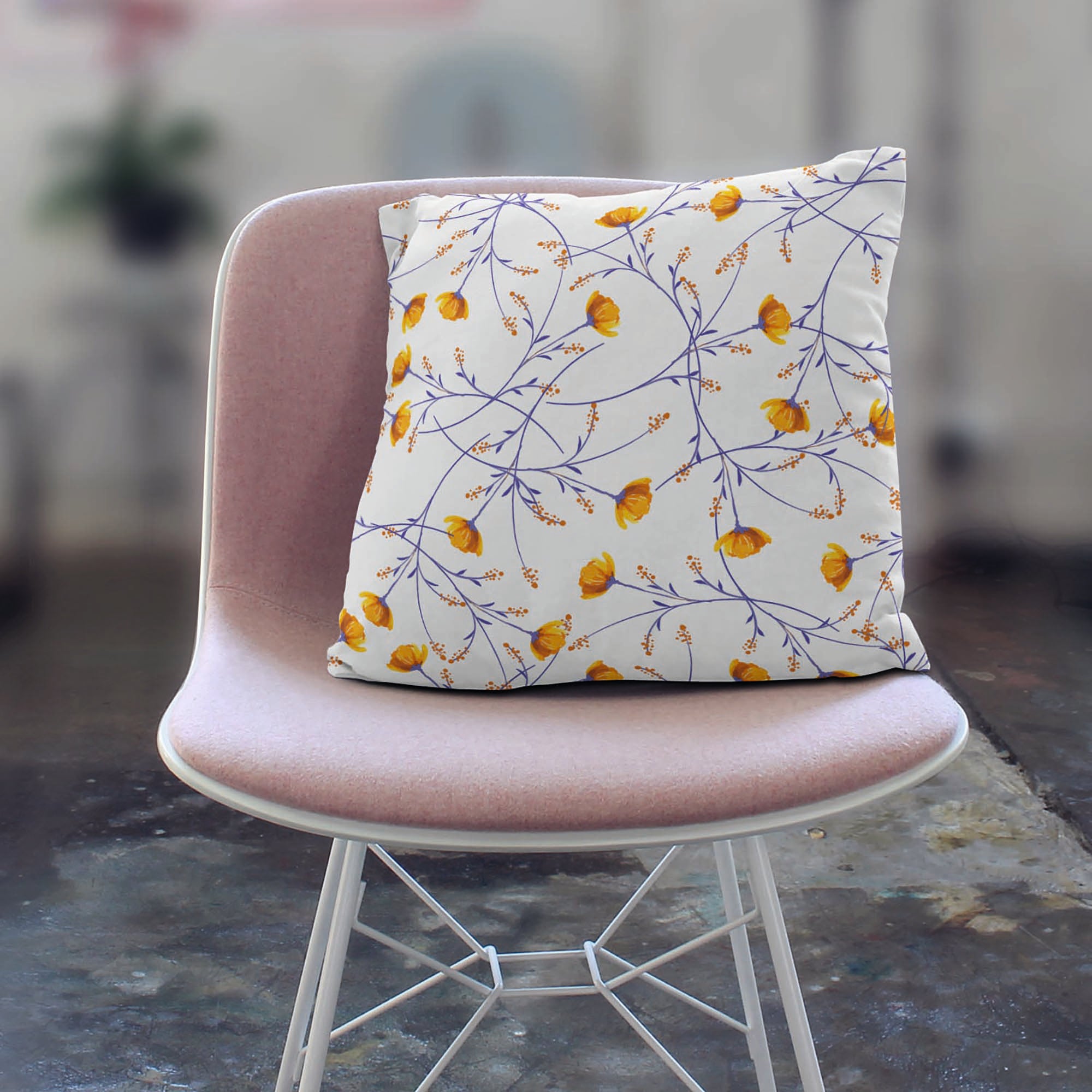 Žluté kvetoucí květiny