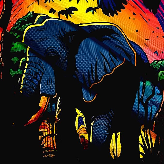 Puf Pearshape s podnožkou Elephant-Velvet