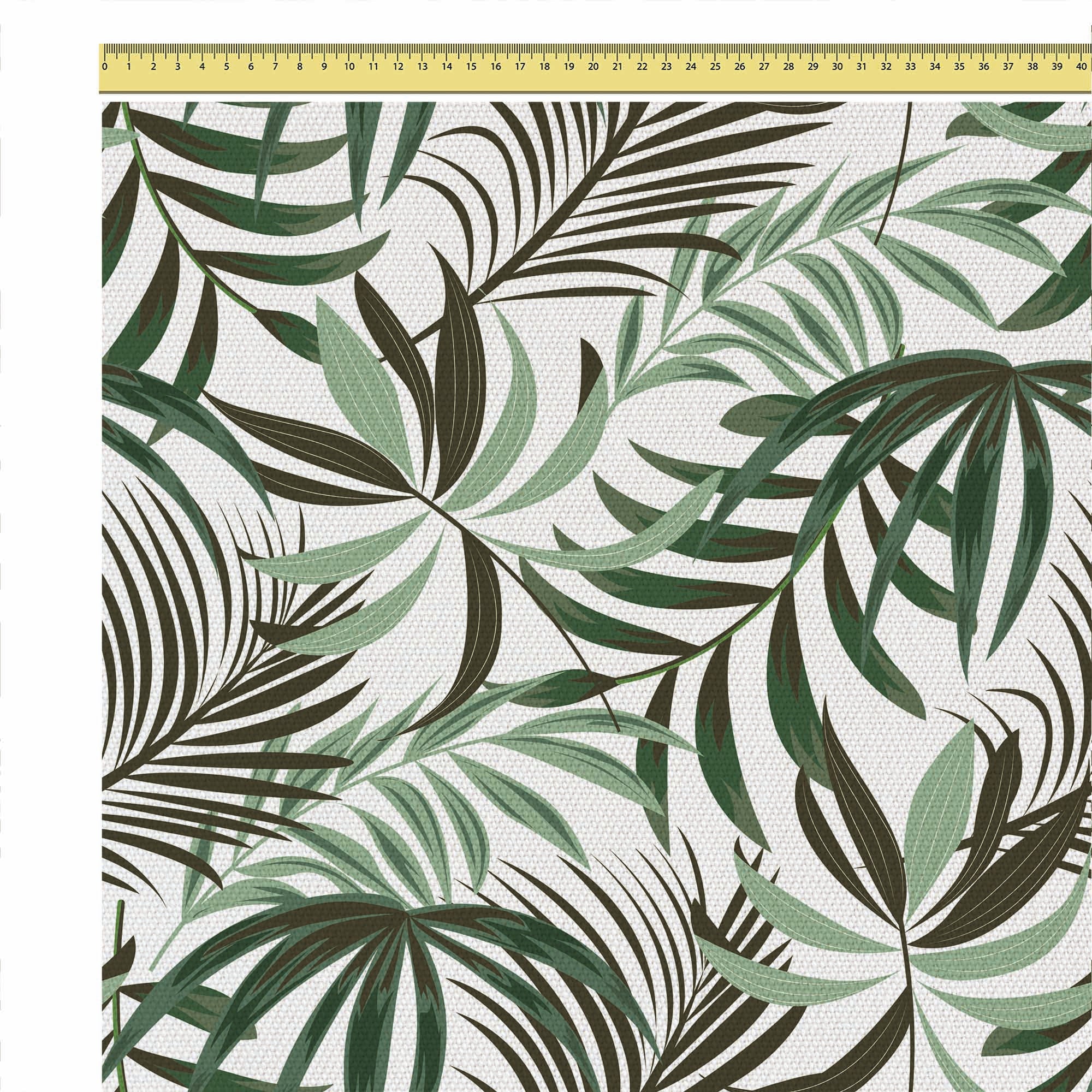 Green Tropical-Tkanina Obrusowa