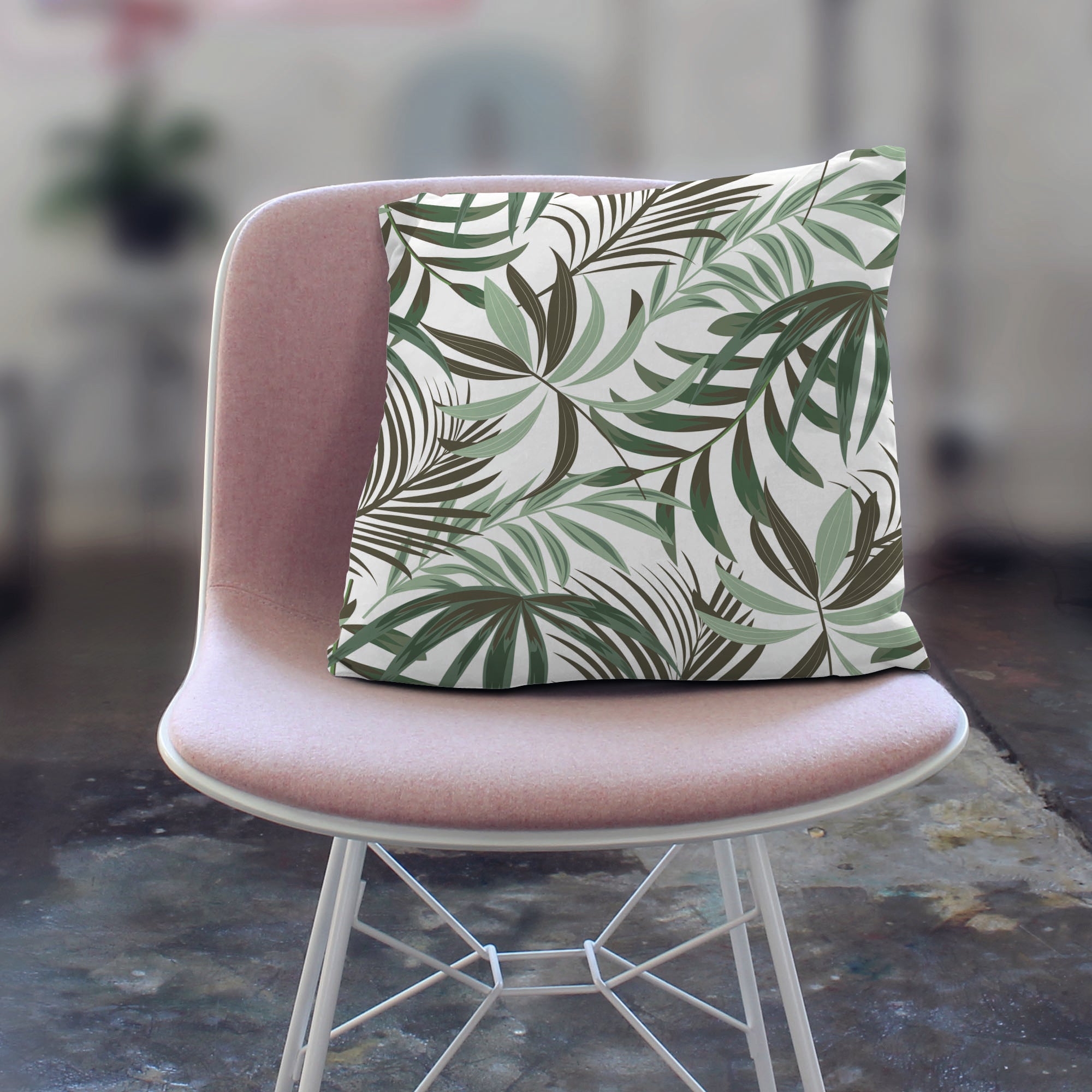Green Tropical-Tkanina Obrusowa