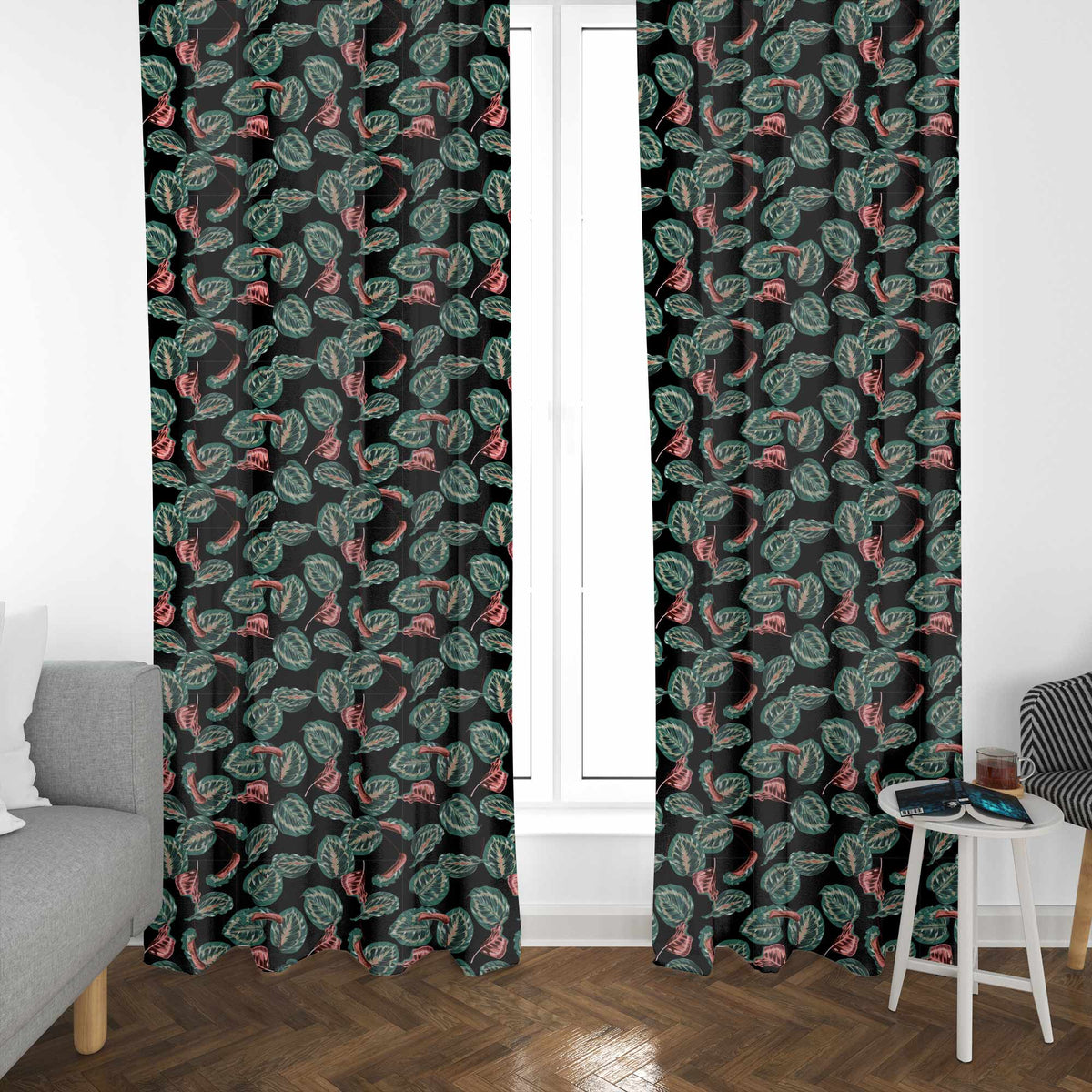 Červená tropická Maranta-Velvet