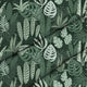 Tropické zelené listy palmy-Velvet