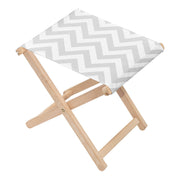Detská stolička Zig Zag Grey