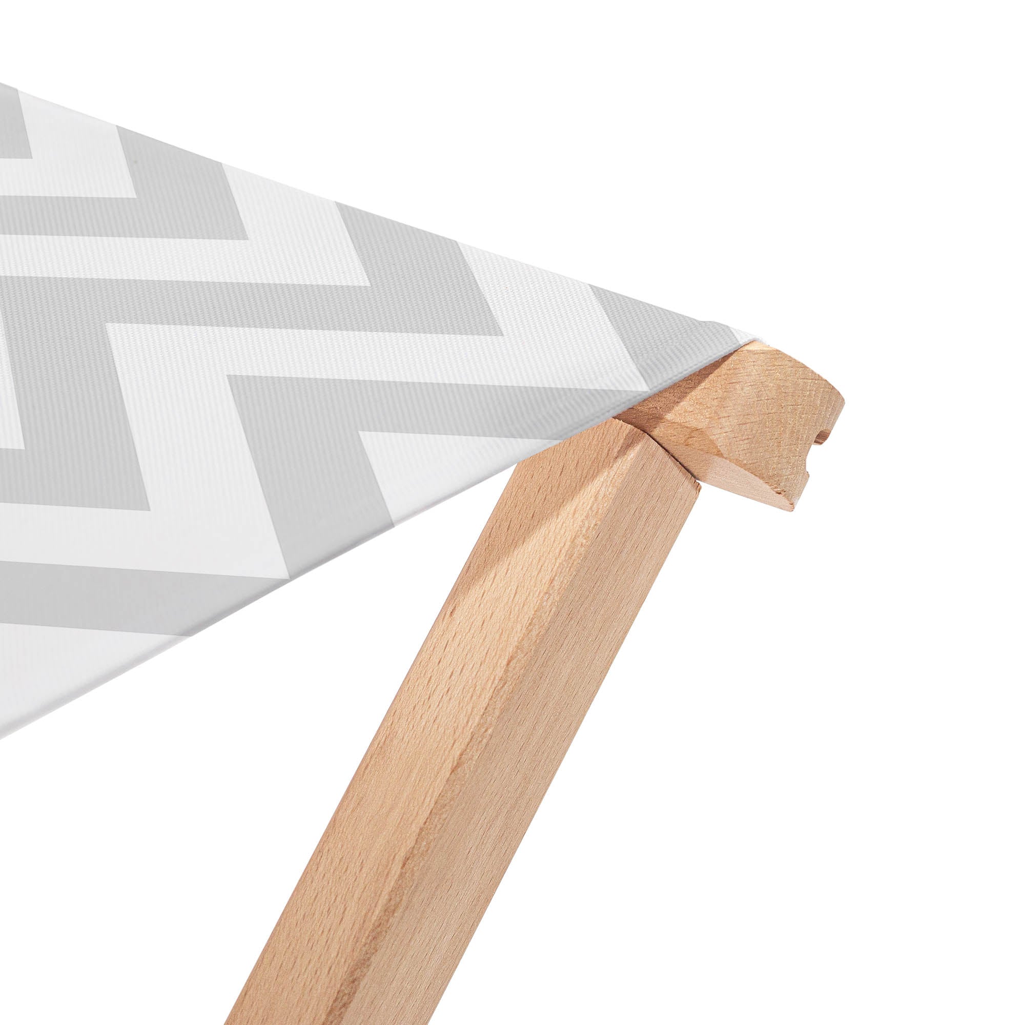 Detská stolička Zig Zag Grey