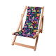 Leżak drewniany Exotic Floral-S
