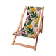 Wooden Deck Chair Collage Floral-S