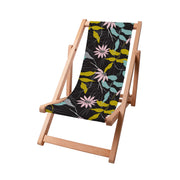 Wooden Deck Chair Abstract Garden Sketch-S