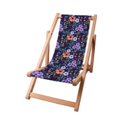 Leżak drewniany Botanical Pattern-S