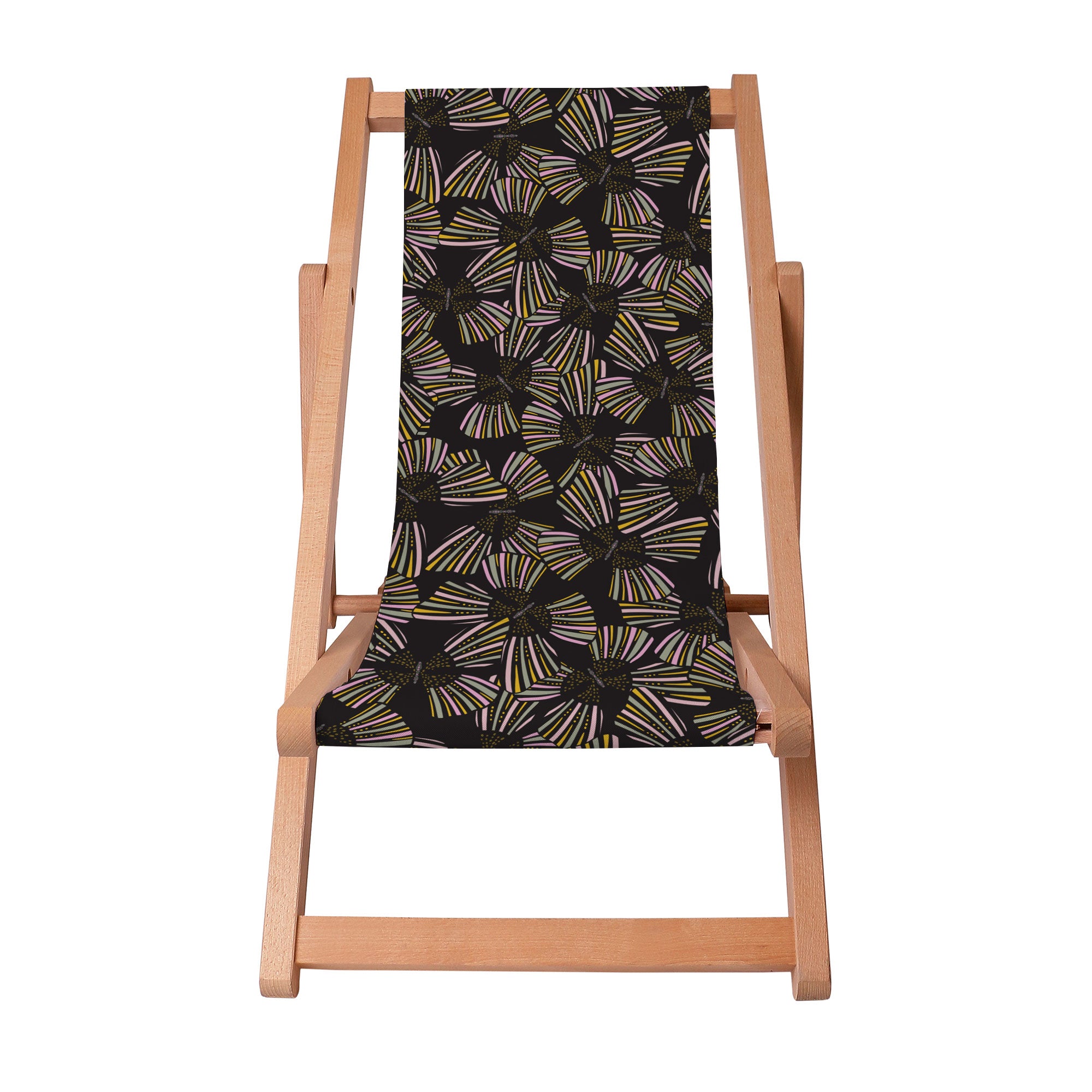 Leżak drewniany Modern Abstract Pattern
