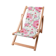 Wooden Deck Chair Rose Garden-S