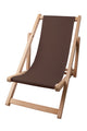 Wooden deck chair Basic-S-BROWN
