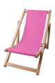 Wooden deck chair Basic-S-PINK