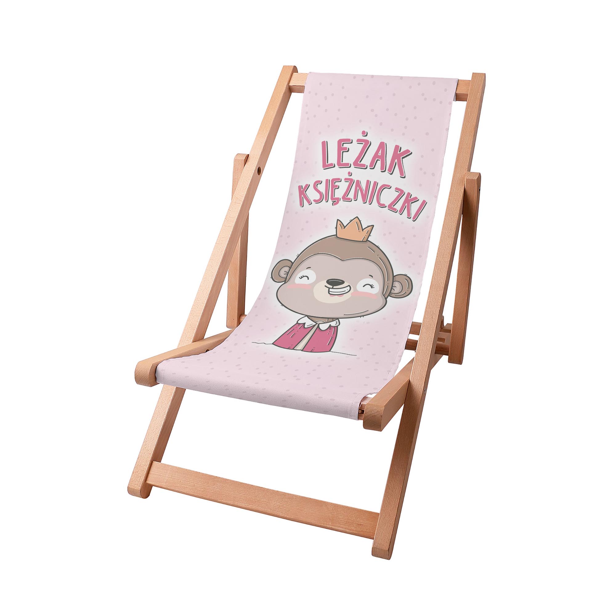 Wooden deck chair for Princess-S