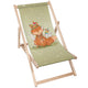 Dřevěné lehátko Little Fox Boho-M