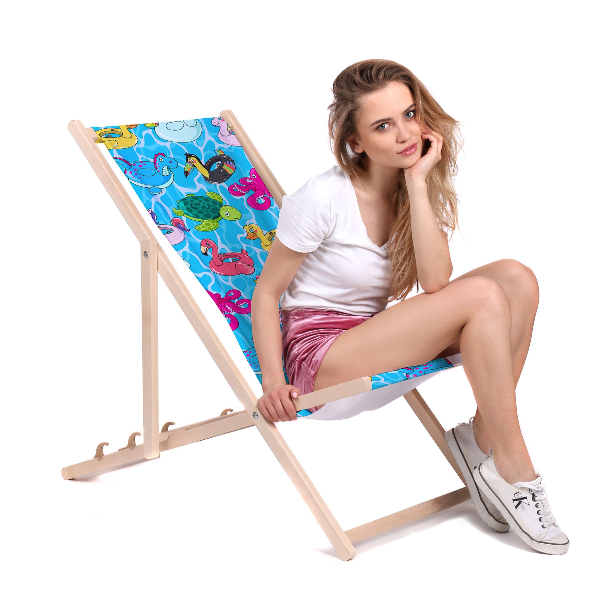 Drevené lehátko Pool Toys-M