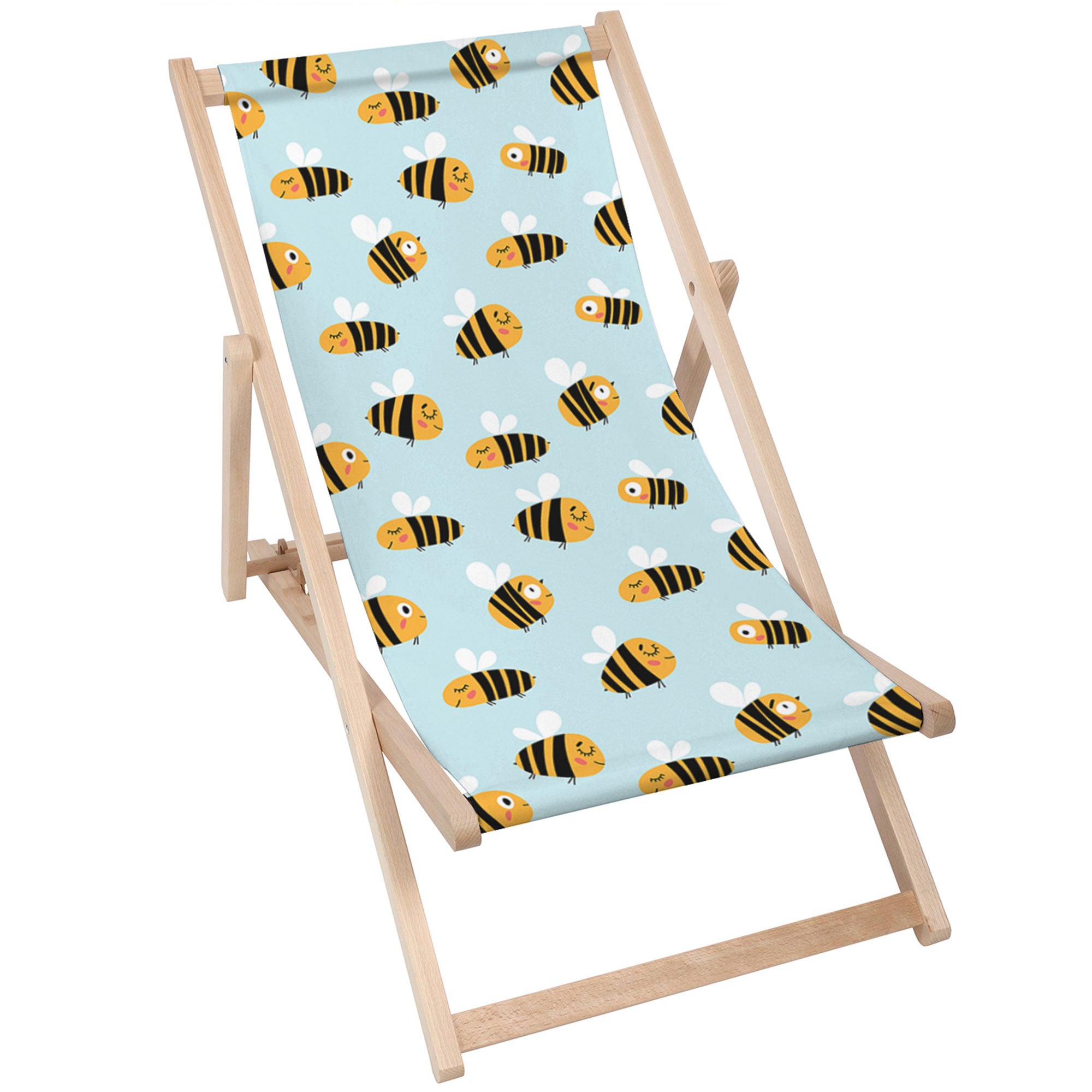 Drevené ležadlo Bee Life-M
