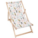 Wooden Deck Chair Colorful Cactus-M