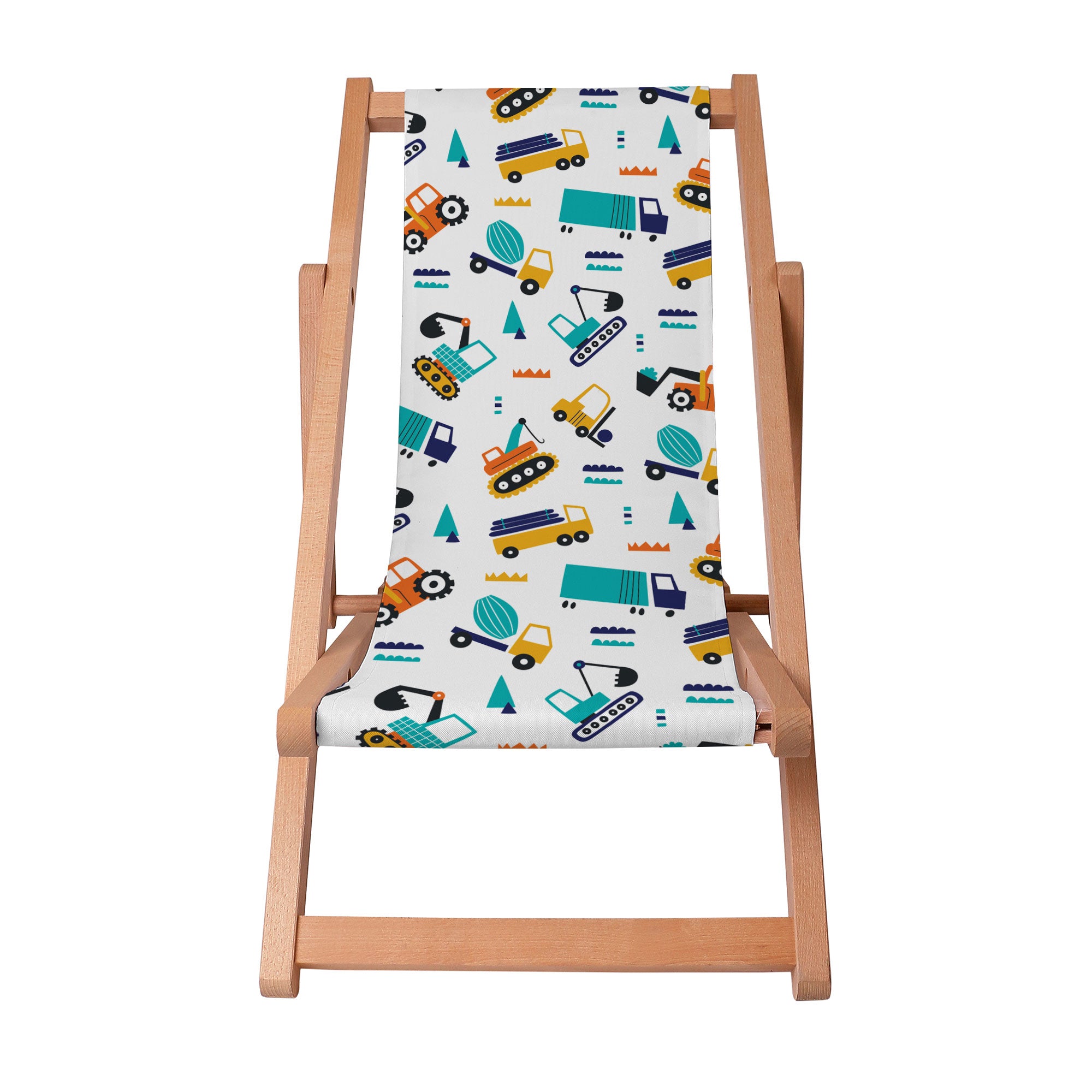Wooden Deck Chair Vehicle Pattern-S