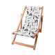 Leżak drewniany Pastel Kids Dinosaur-S