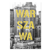 Obraz Wood Warszawa B&W-50x70 cm