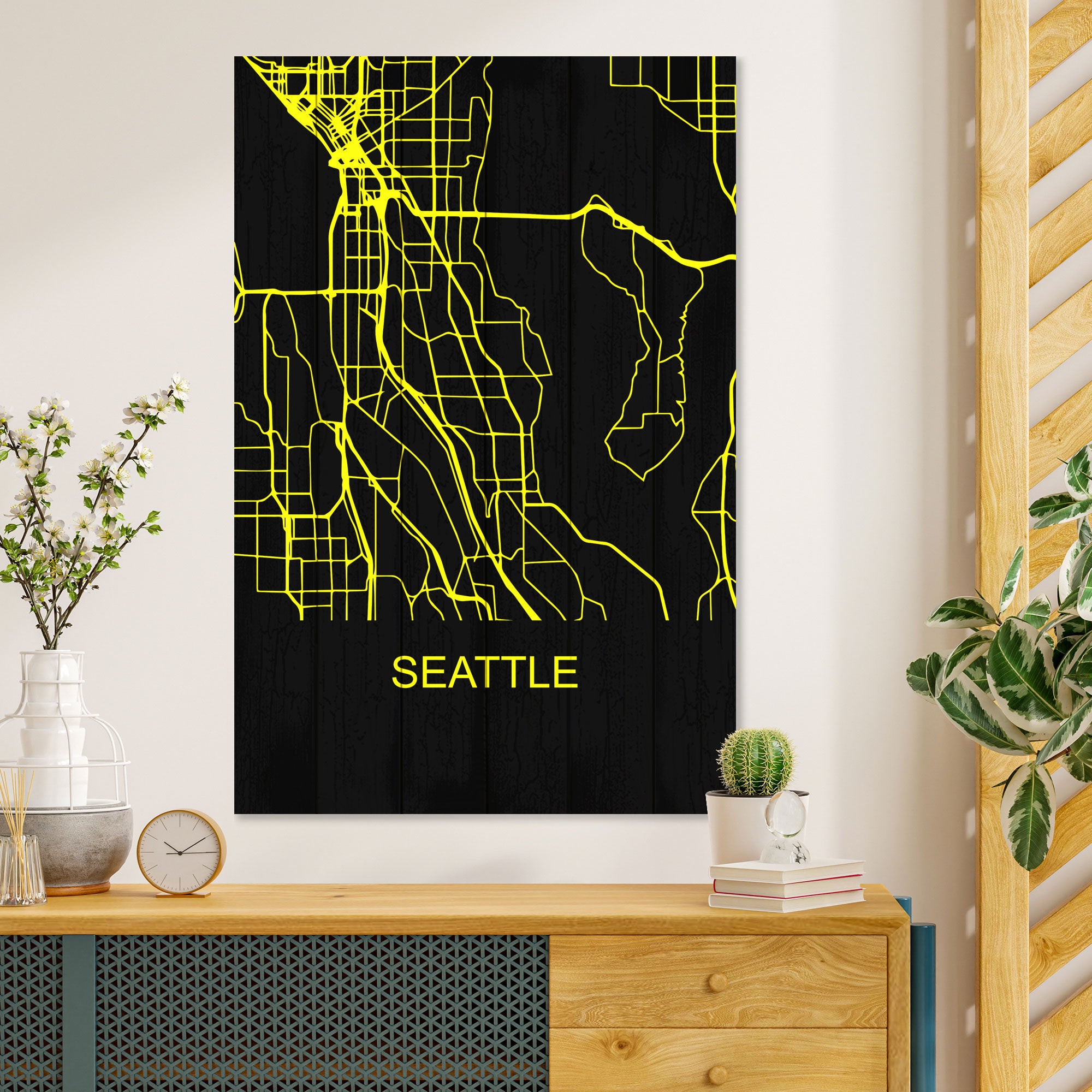 Obraz Wood Seattle-40x60 cm