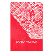 Obraz Wood Santa Monica-30x40 cm