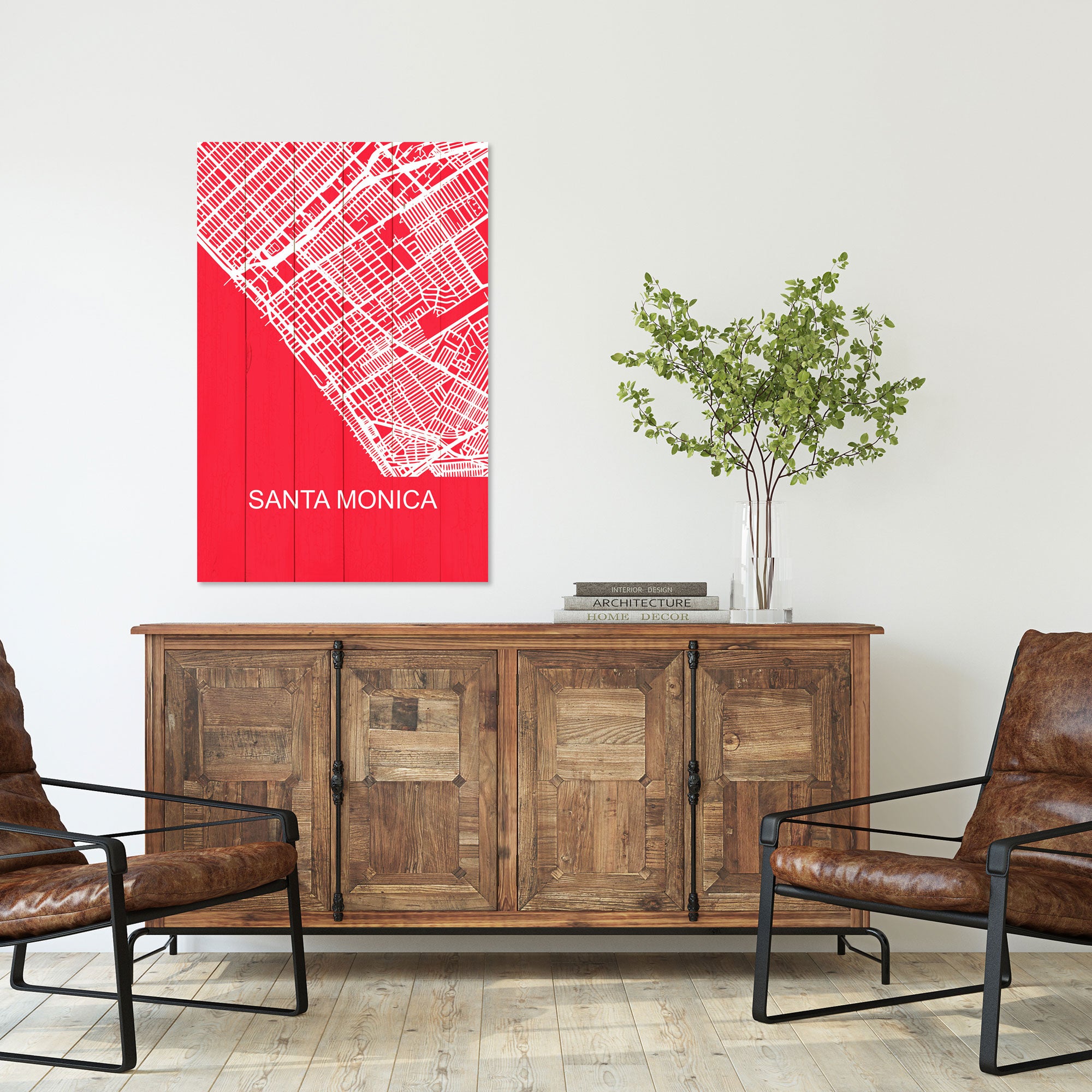 Obraz Wood Santa Monica-70x90 cm