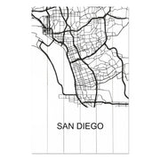 Obraz Wood San Diego-50x70 cm