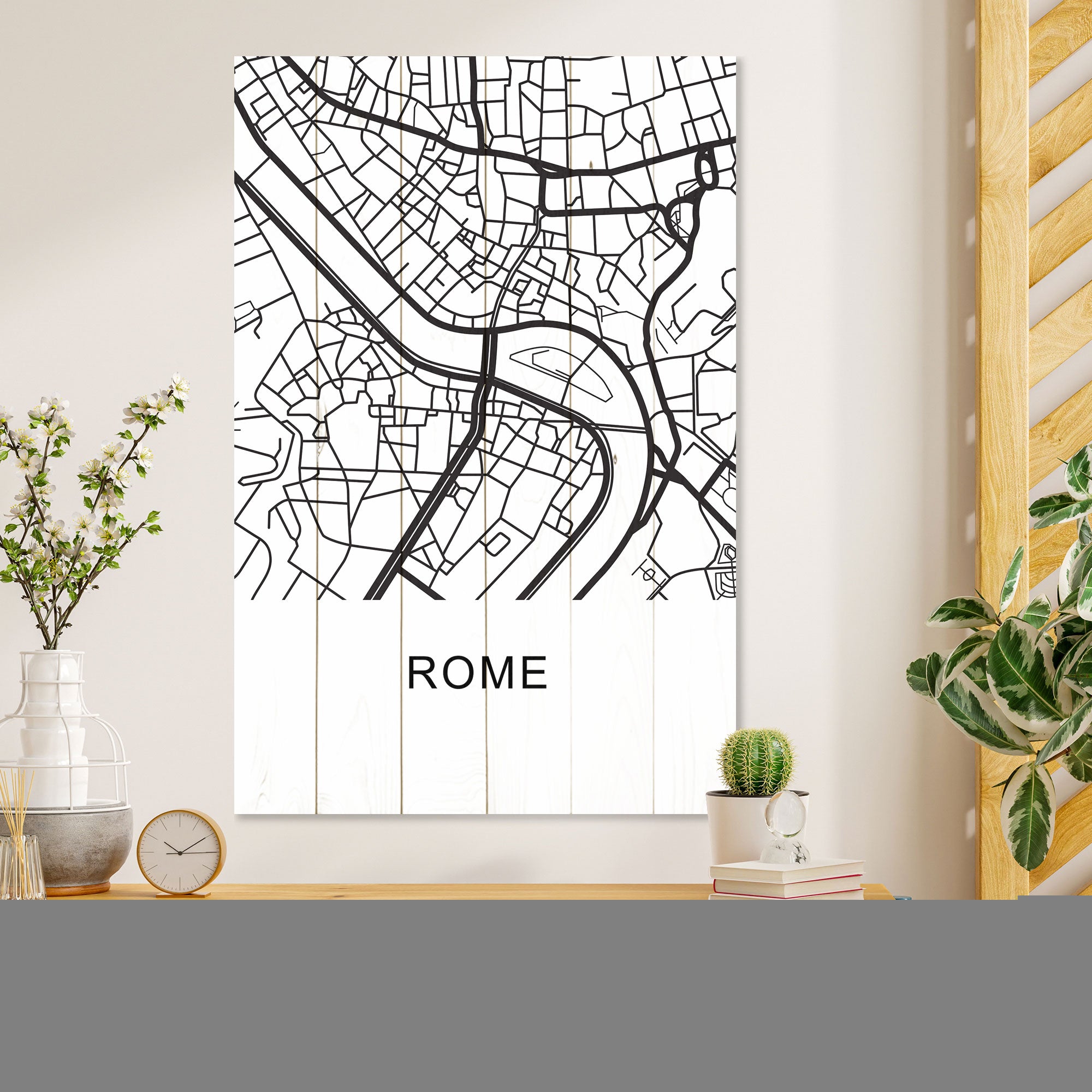 Obraz Wood Rome-30x40 cm