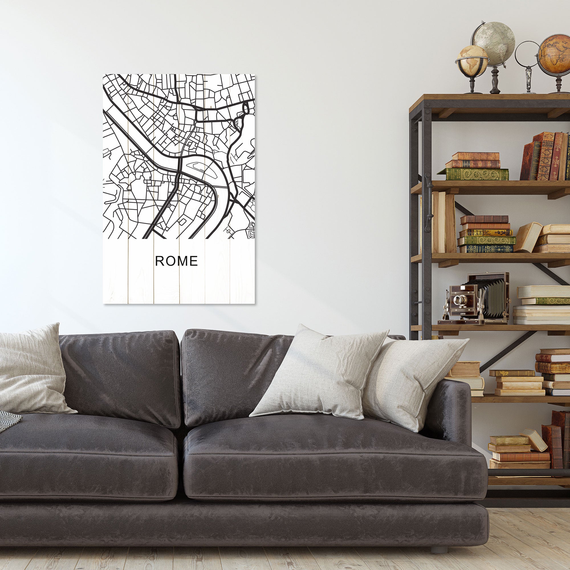 Obraz Wood Rome-30x40 cm