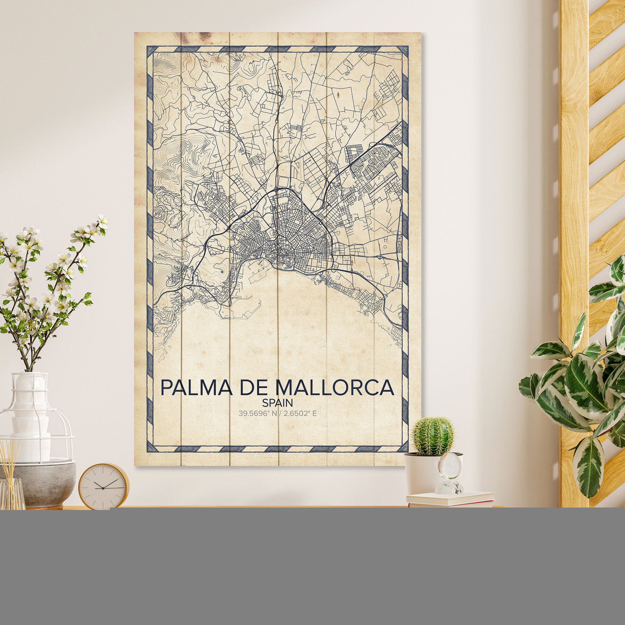 Obraz Wood Palma de Mallorca-20x30 cm