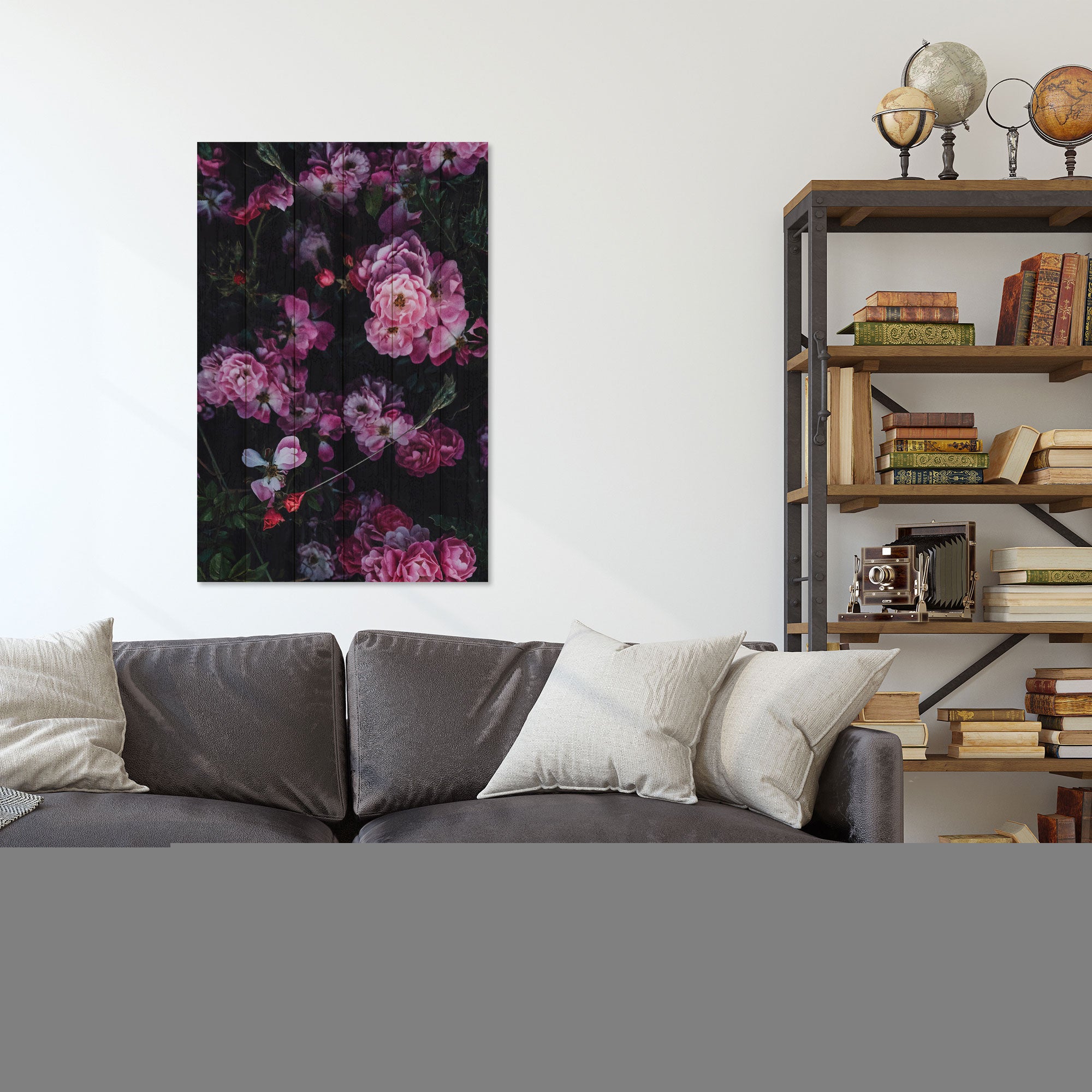 Obraz Wood Wild Bloom-20x30 cm