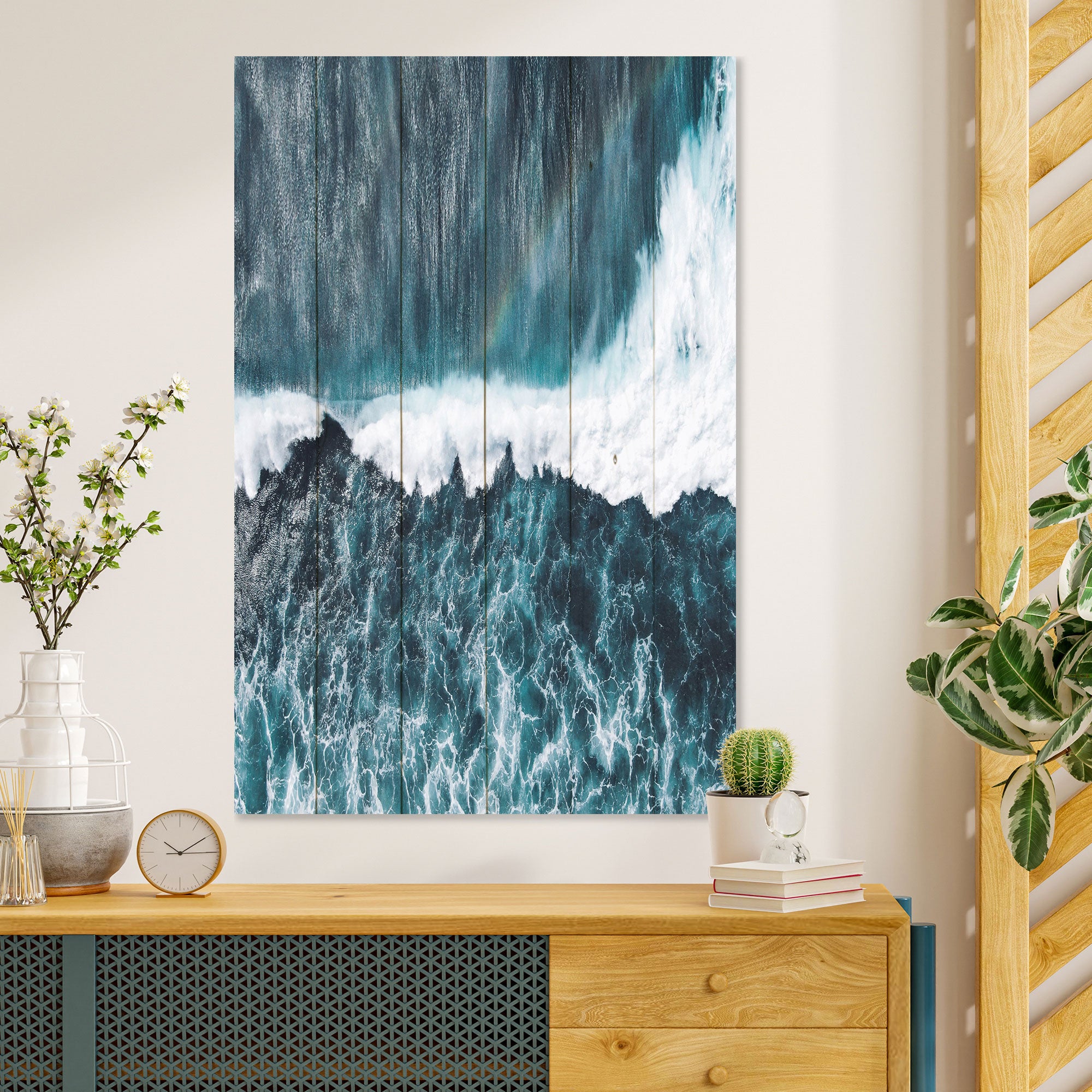 Obraz Wood Stormy Weather-40x60 cm