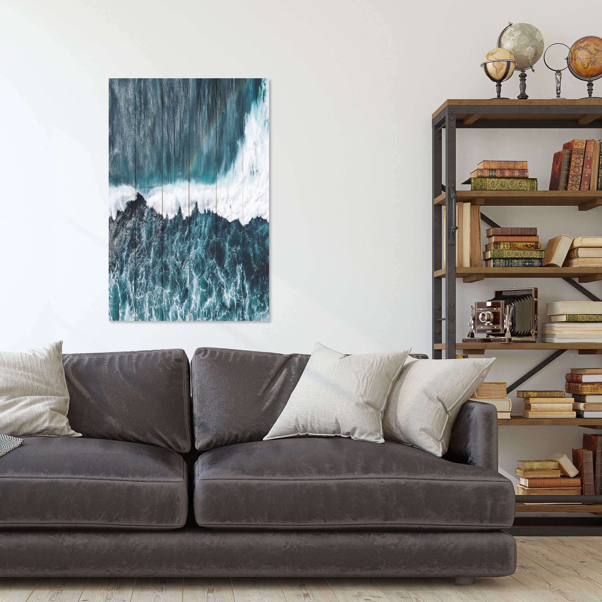 Obraz Wood Stormy Weather-40x60 cm