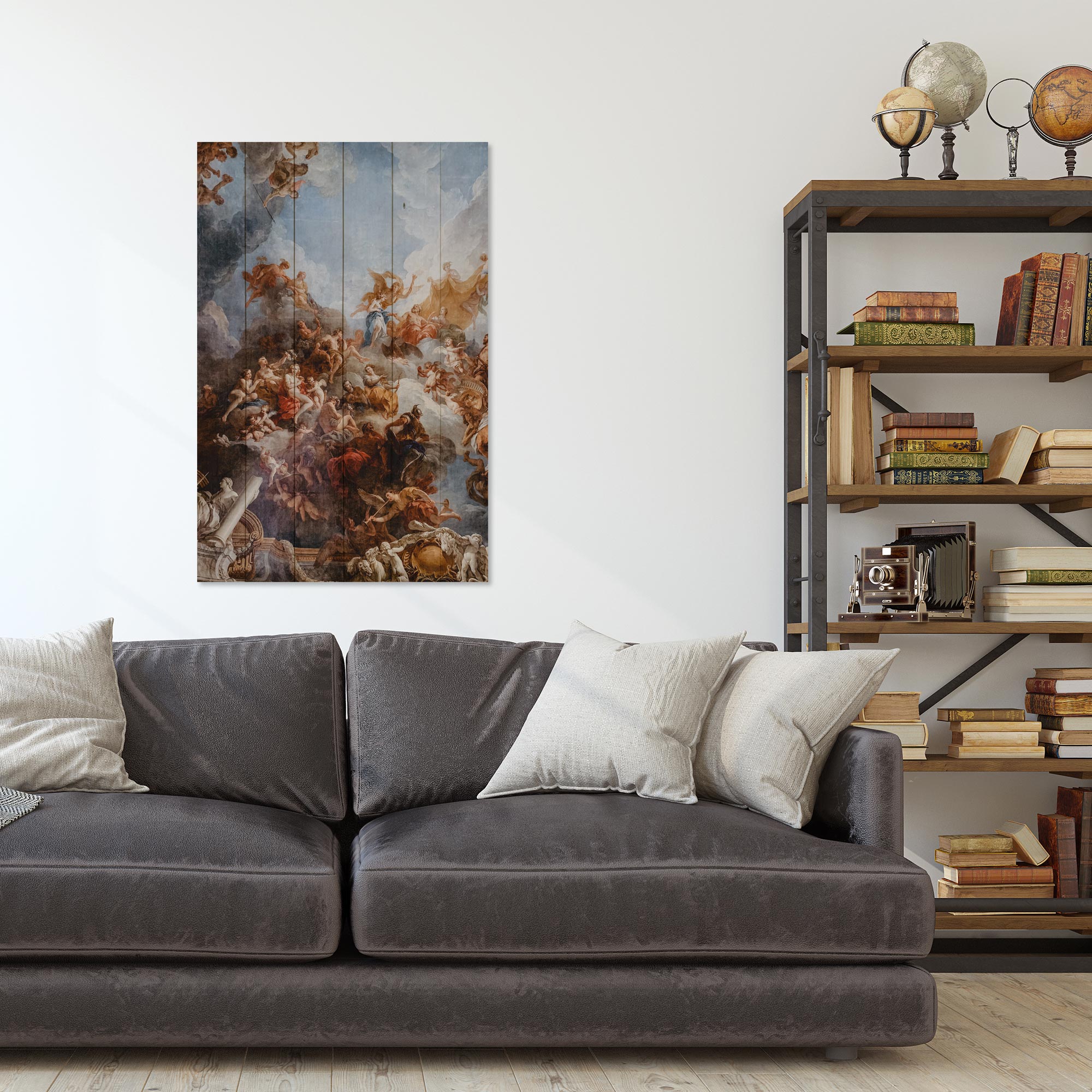 Obraz Wood Dielo Michelangela-30x40 cm