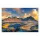 Obraz Wood Mountainous Landscape-70x90 cm