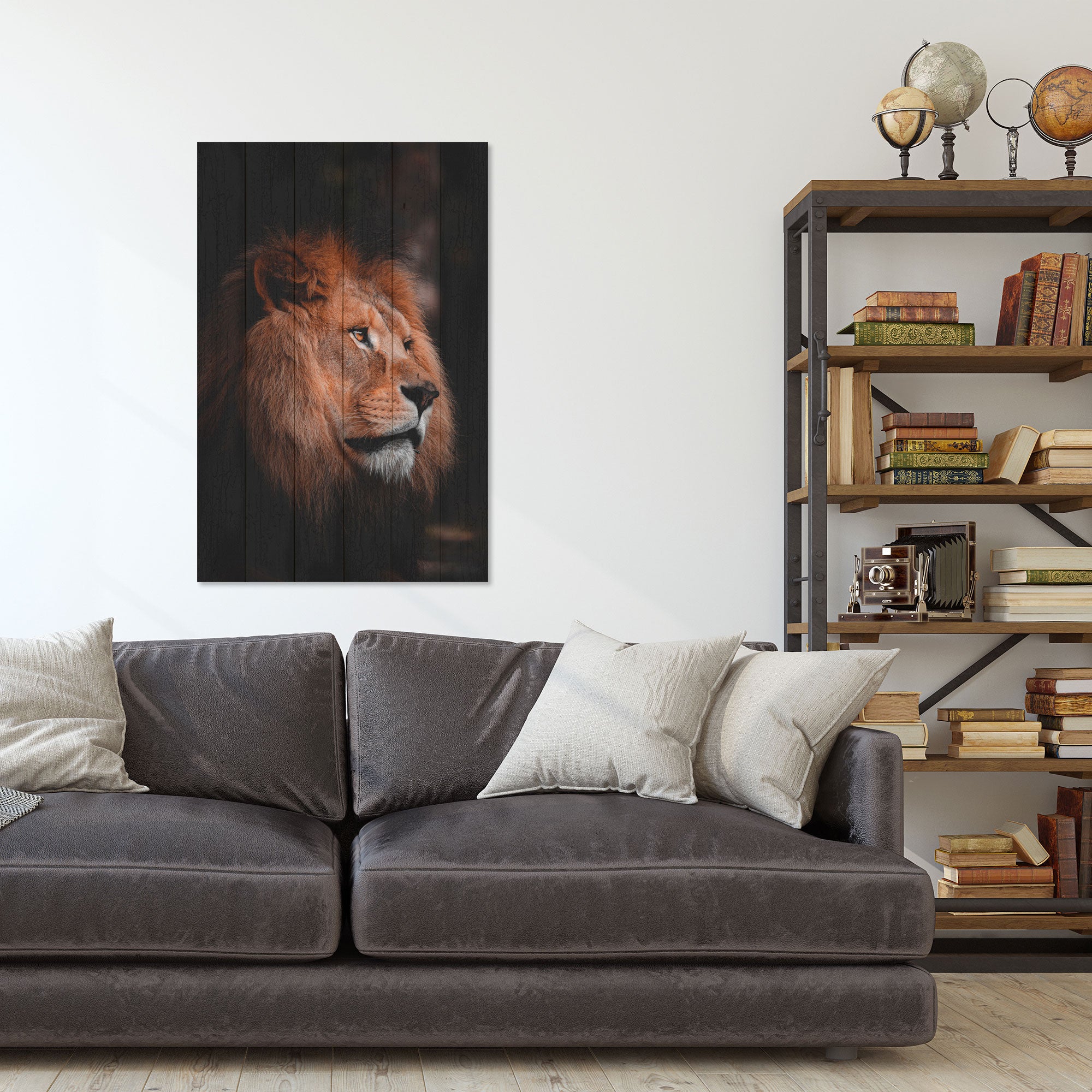 Obraz Wood Profil Leva-70x90 cm